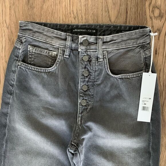 Joe's Jeans X Weworewhat The Danielle High-rise Vintage straight size 24 NWT$198 - Picture 6 of 6